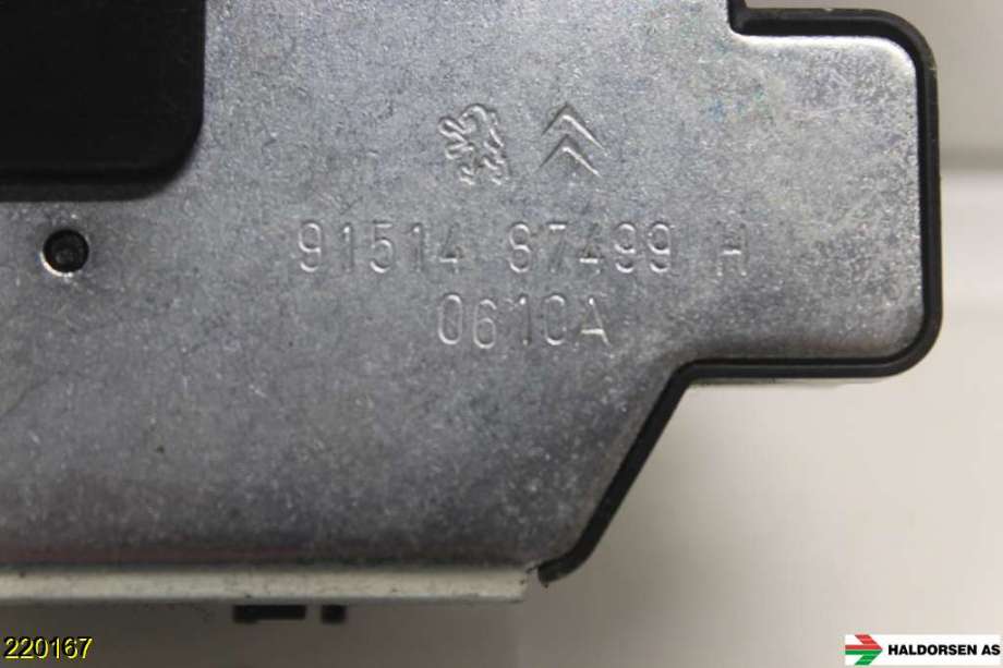Sentrallås bakluke til Peugeot 3008 2009-2016 (Type I)  (PEUGEOT|8719 F8||91514 87499H)