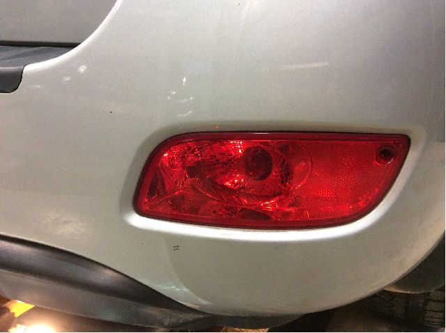 Baklykt fra støtfanger til Hyundai Santa Fe 2006-2009 (Type II, Fase 1) (HYUNDAI|92409 2B000|)