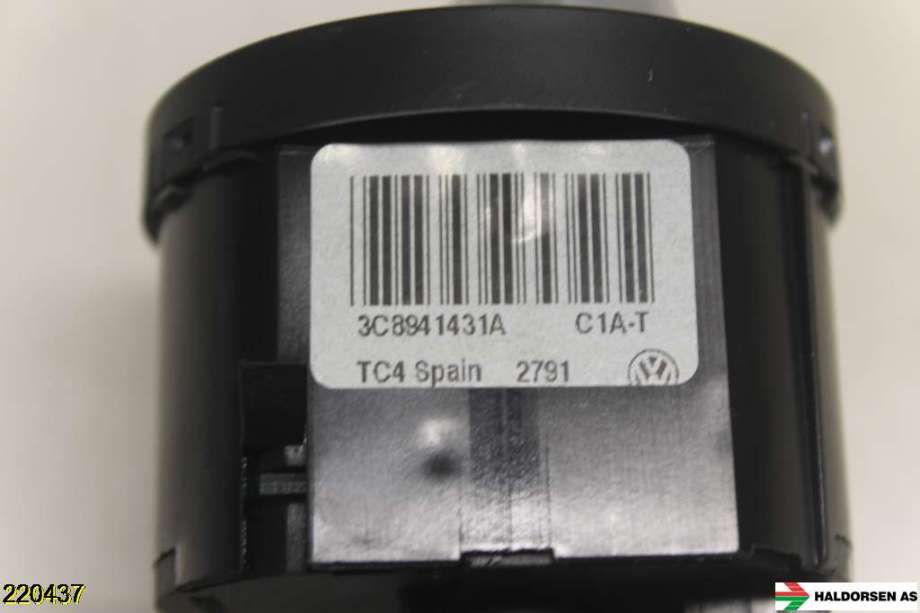 Bryter lys til VW Golf VI 2008-2012  (VOLKSWAGEN|3C8 941 431 A|3C8 941 431 A  XSH|)