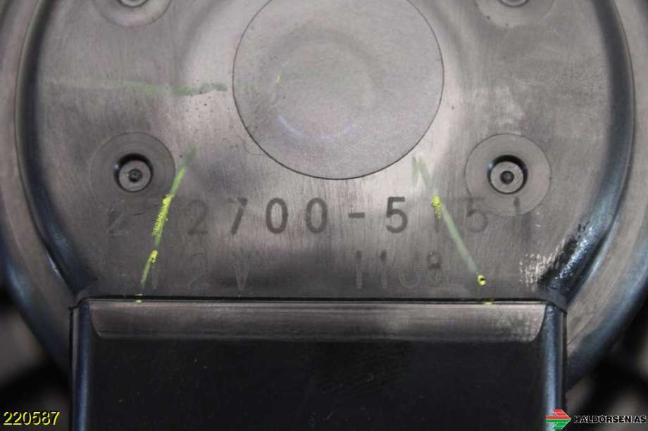 Varmeapparat motor til Toyota RAV4 2006-2009 (Type III, Fase 1)  (TOYOTA|8710342090||272700-5151)