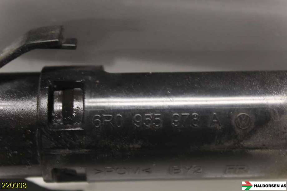 Lyktespylerdyse til VW Polo 2009-2014 (Type V, Fase 1)  (VOLKSWAGEN|6R0 955 978 A|)