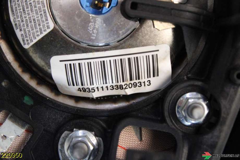 Airbag rattpute til Fiat Scudo 2007-2017 (Type II)  (FIAT|)