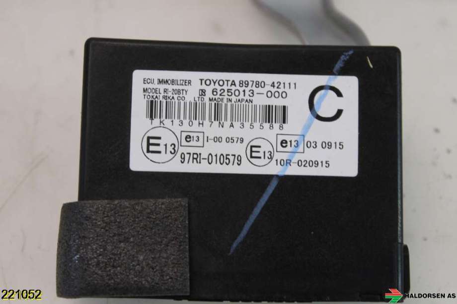 Styreenhet diverse til Toyota RAV4, 2006-2009 (Type III, Fase 1) (TOYOTA|)