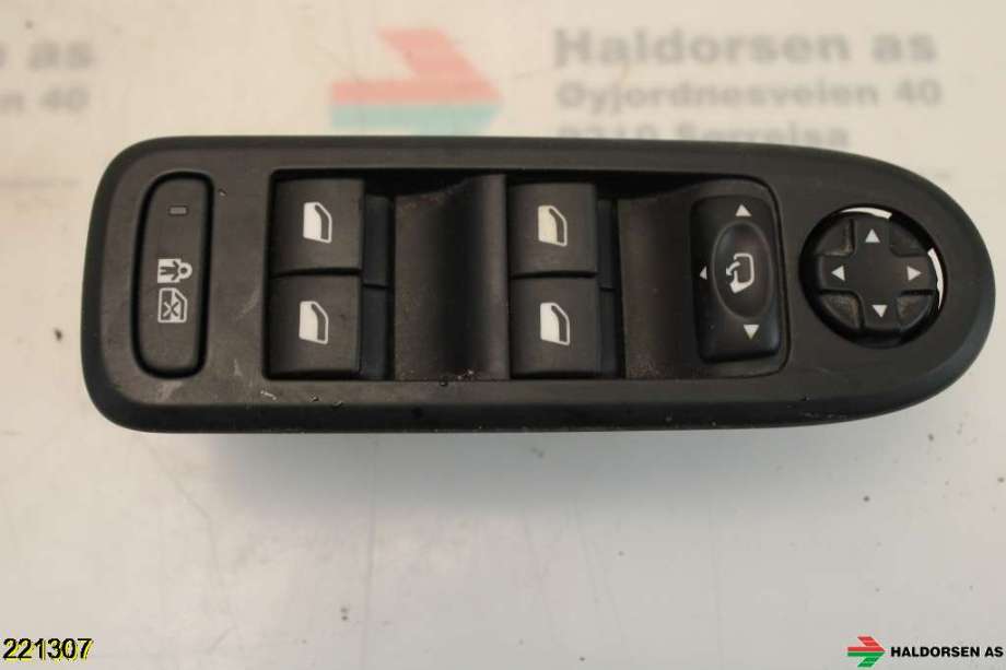 Bryter ruteheis til Peugeot 508 2011-2014 (Type I, Fase 1)  (PEUGEOT|98 026 370 ZD|)