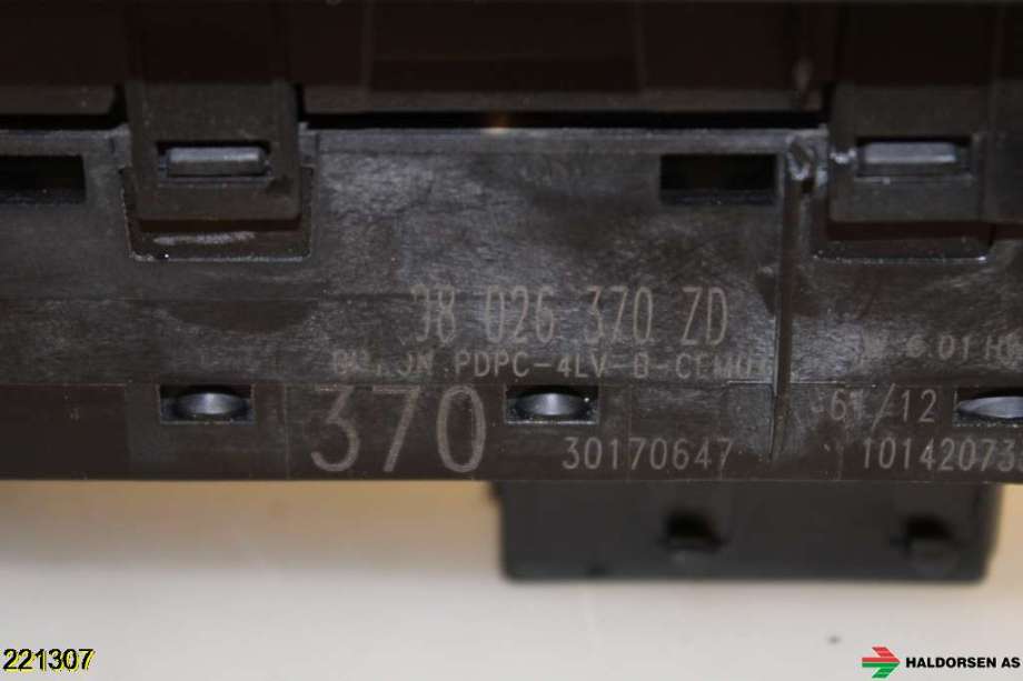 Bryter ruteheis til Peugeot 508 2011-2014 (Type I, Fase 1)  (PEUGEOT|98 026 370 ZD|)