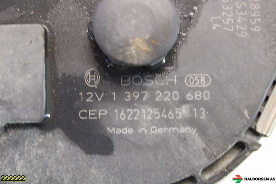 Viskermotor frontrute til Audi A6 2005-2008 (Type III, Fase 1) (C6) (C6) (AUDI|4F 1955119 D|)