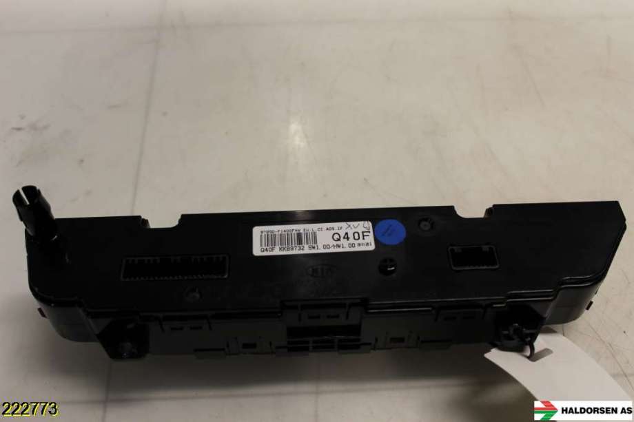 Varmeapparat betjening til Kia Sportage 2016-2021 (Type IV)  (KIA|97250F 1400FHV|)