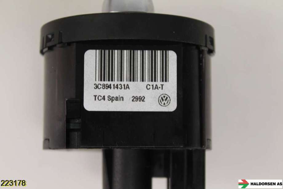 Bryter lys til VW Tiguan 2011-2016 (Type I, Fase 2)  (VOLKSWAGEN|3C8 941 431 A|)