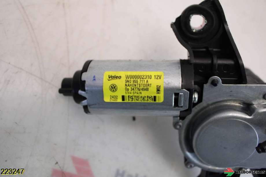 Viskermotor bakrute til VW Tiguan 2011-2016 (Type I, Fase 2)  (VOLKSWAGEN|5N0 955 711 B|)