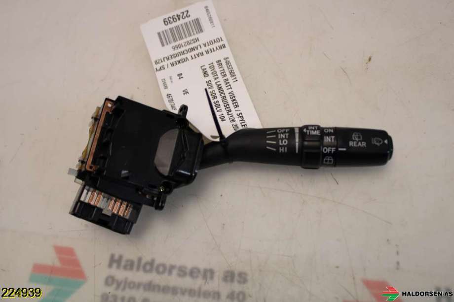 Bryter visker til Toyota Land Cruiser 120 2002-2009  (TOYOTA|8465260811|)