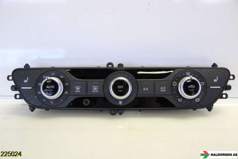 Varmeapparat betjening til Audi A4 2015-2019 (Type V, Fase 1) (B9) (B9) (AUDI|8W0 820 043 Q|)