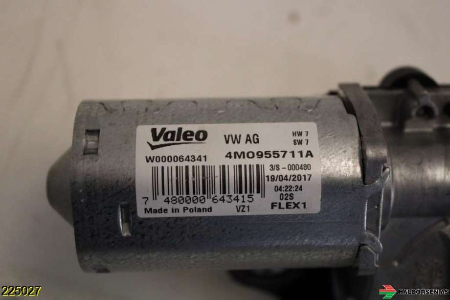 Viskermotor bakrute til Audi A4 2015-2019 (Type V, Fase 1) (B9) (B9) (AUDI|4M0 955 711 A|)