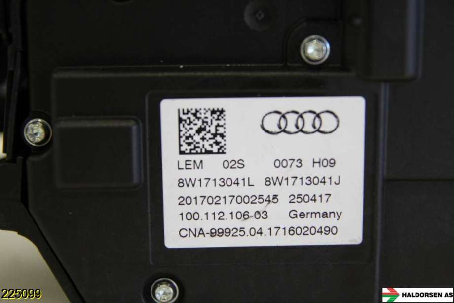 Girstang/girvelger automat til Audi A4 2015-2019 (Type V, Fase 1) (B9) (B9) (AUDI|8W1 713 041 L|8W1 713 041 J)