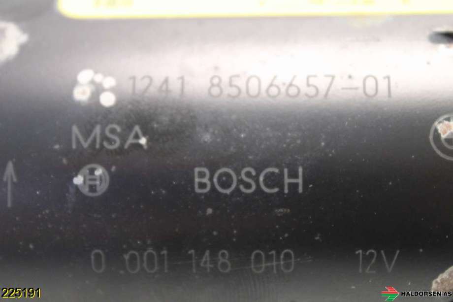 Starter diesel til BMW X3 2010-2017 (F25) (F25) (BMW||12 41 8 581 097|0 001 148 010)