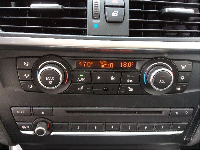 Varmeapparat betjening til BMW X3 2010-2017 (F25) (F25) (BMW|64 11 9 312 722||6411 9248265-01)