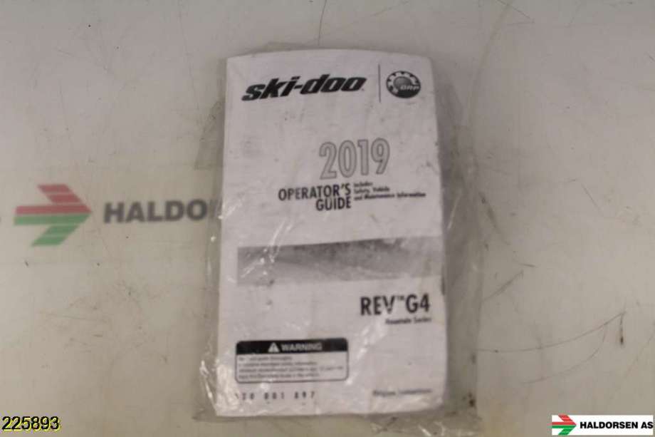 Instruksjonsbok til Snøscooter Ski-Doo øvrige, 0-->>  (SKI-DOO SUMMIT 600R ETEC-E|)