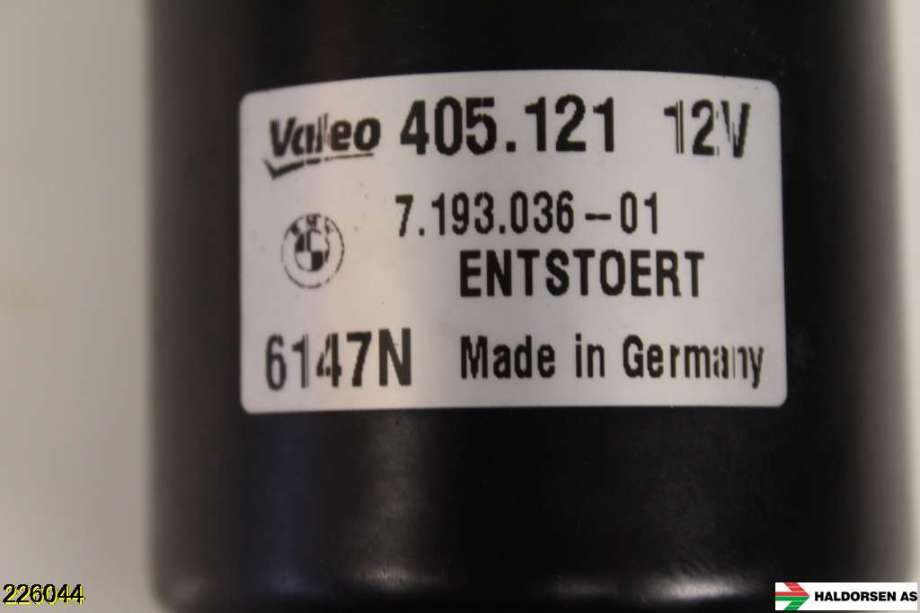Viskermotor frontrute til BMW 1-Serie 2004-2011 (E81/E82/E87/E88) (E81/E82/E87/E88) (BMW|7.193.036-01|61 61 7 192 963|)
