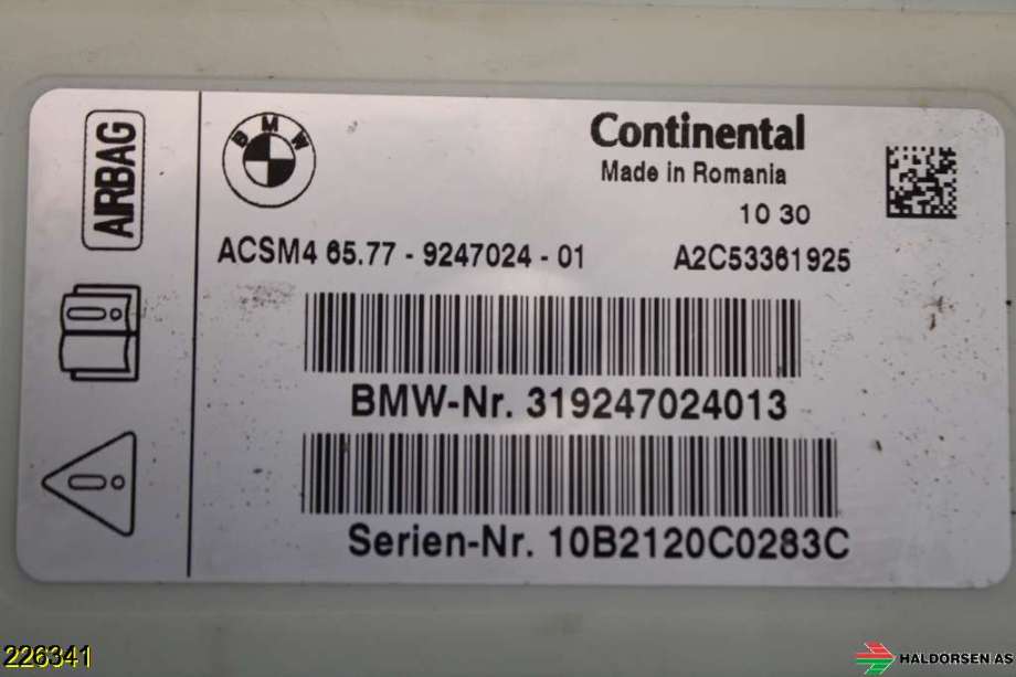Styreenhet diverse til BMW X3 2010-2017 (F25) (F25) (BMW||319247024013)