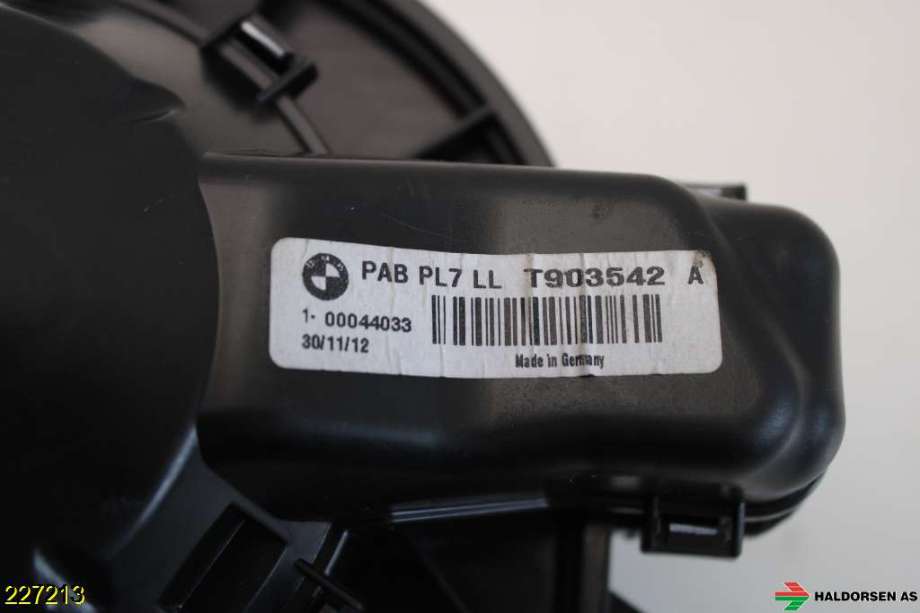 Varmeapparat motor til BMW 3-Serie 2012-2018 (F30/F31/F34) (F30/F31/F34) (BMW||T903542 A)
