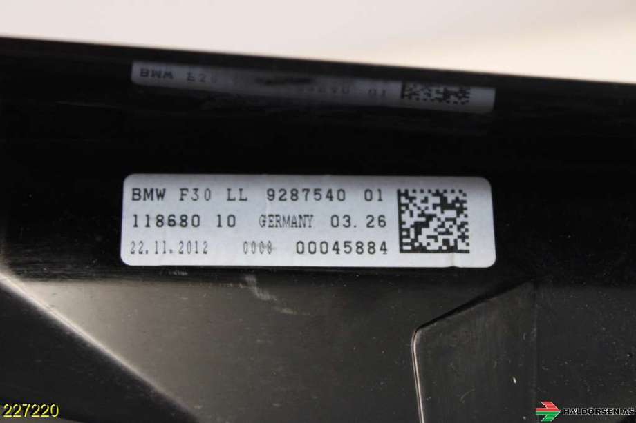 Multimedia display (MCU - Media Controller Unit) til BMW 3-Serie 2012-2018 (F30/F31/F34) (F30/F31/F34) (BMW|)