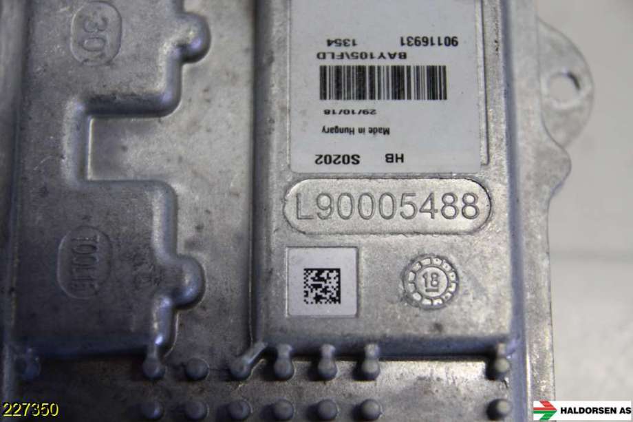 Styreenhet xenon/ballast til Ford Mondeo 2019-->> (Type V, Fase 2)  (FORD|DG9T-13B626-FB|2521705|L90005488)