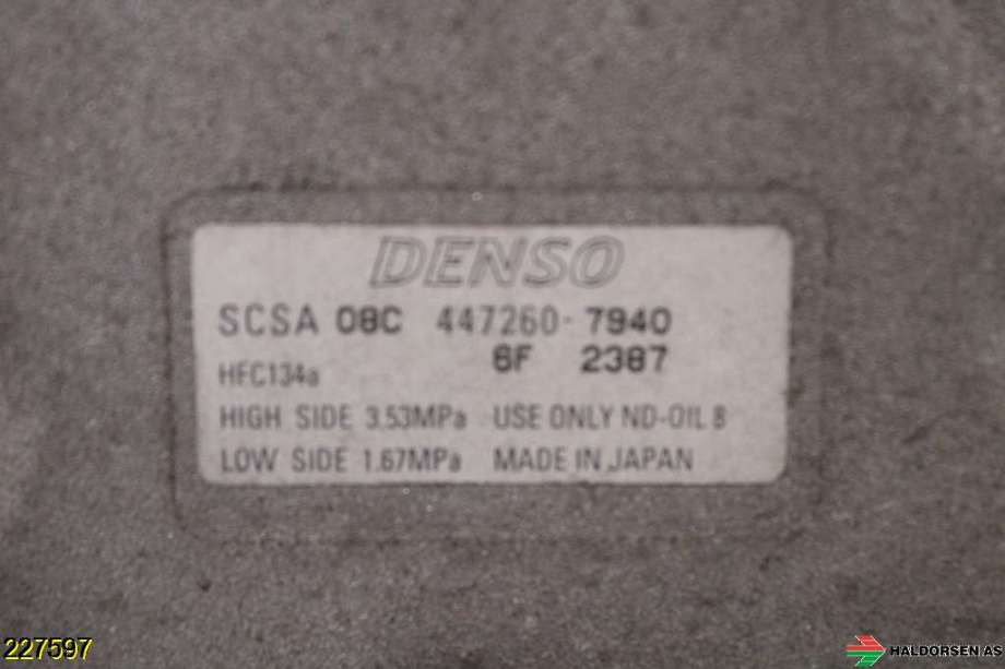 Aircondition kompressor til Subaru Outback 2003-2007 (Type III, Fase 1)  (SUBARU|73111AG000|)