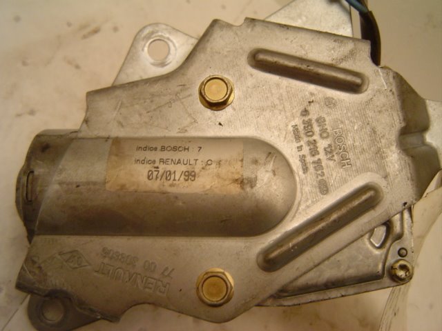 Viskermotor bakrute til Renault Kangoo 1998-2003 (Type I, Fase 1)  
