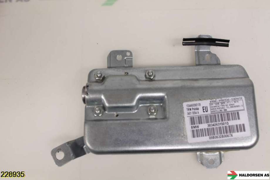 Airbag sidepute venstre til BMW X3 2007-2010 (Fase 2) (E83) (E83) (BMW|72 12 3 426 315||303542631501Q)