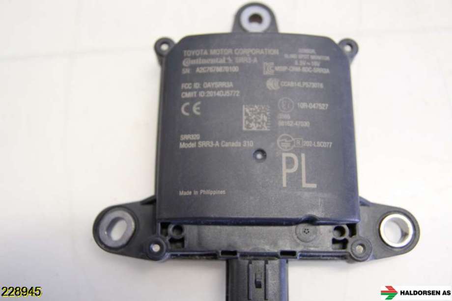 Sensor radar til Toyota Prius 2016-2023 (Type IV) (combi) (combi) (88162-47030|)