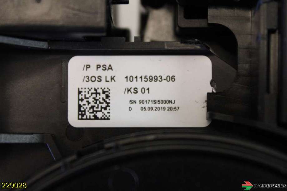 Bryter combi til Peugeot 5008 2017-->> (Type II) (PEUGEOT||98 095 330 ZD)