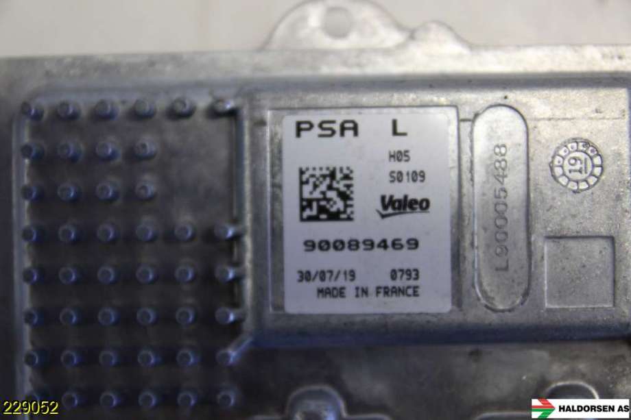 Styreenhet xenon/ballast til Peugeot 5008 2017-->> (Type II)  (PEUGEOT|16 168 793 80|)