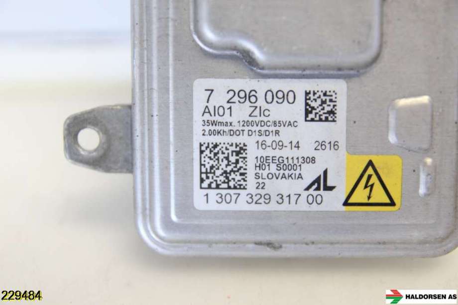 Styreenhet xenon/ballast til BMW 3-Serie 2012-2018 (F30/F31/F34) (F30/F31/F34) (BMW|63 11 7 317 408|)