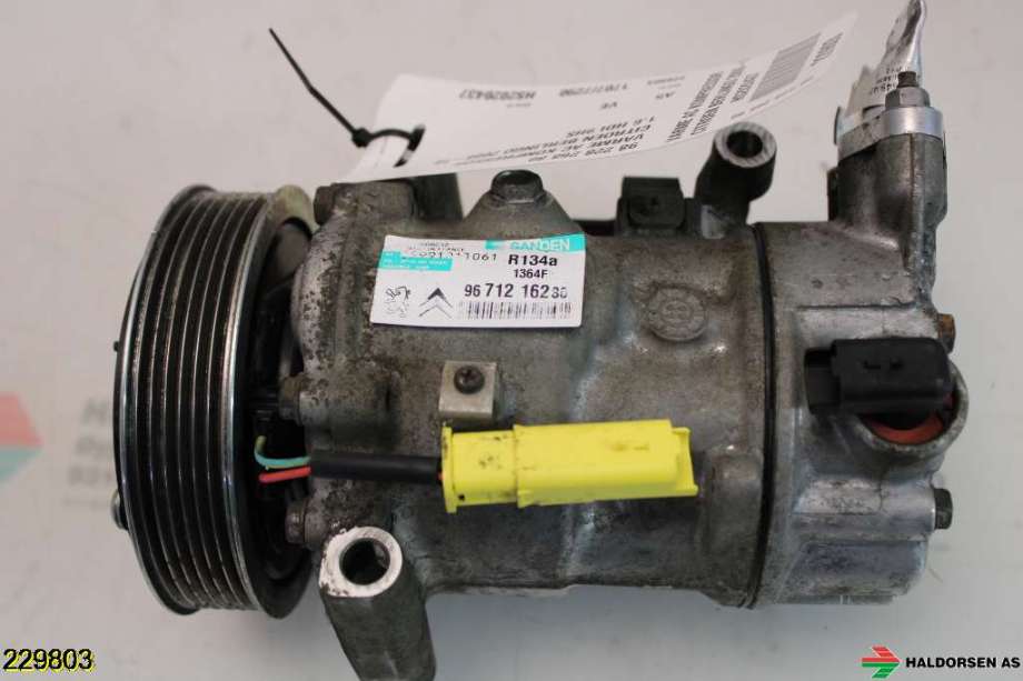 Aircondition kompressor til Citroën Berlingo, 2008-2015 (Type II, Fase 1)  (CITROEN|98 228 268 80)