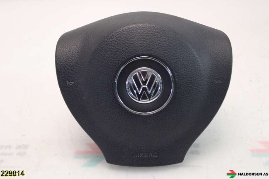 Airbag rattpute til VW Caddy 2010-2015 (Type III, Fase 2)  (VOLKSWAGEN|2K5 880 201 E|)