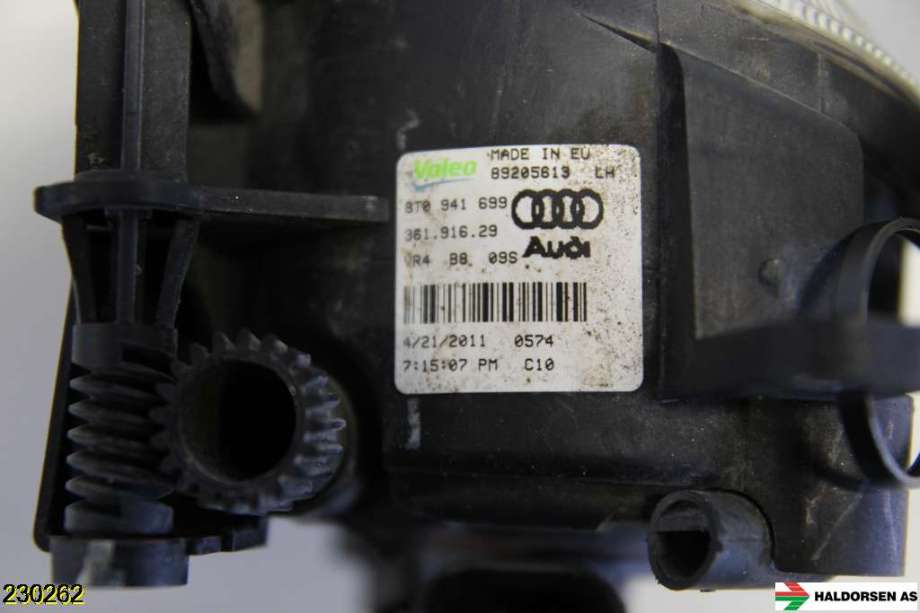 Tåkelykt venstre foran til Audi A5 2007-2016 (Type I)  (AUDI|8T0 941 699|)