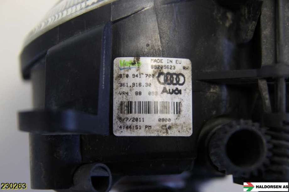 Tåkelykt høyre foran til Audi A5 2007-2016 (Type I)  (AUDI|8T0 941 700|)