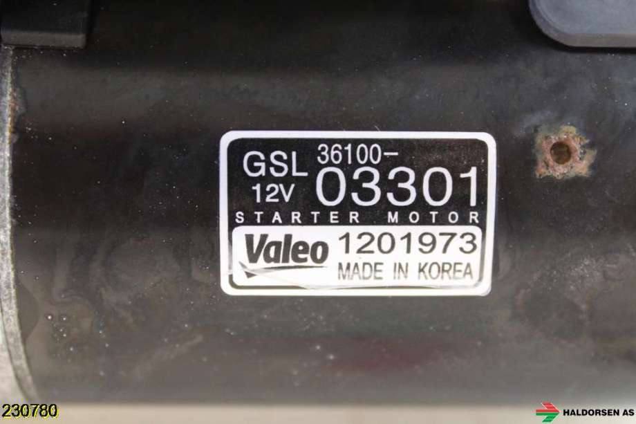 Starter til Kia Picanto 2011-2017 (Type II)  (KIA|36100 03301|)