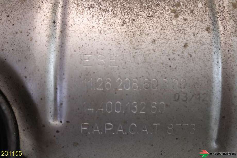 Partikkelfilter til Peugeot Expert 2007-2016 (Type II) (PEUGEOT|16 068 730 80|)