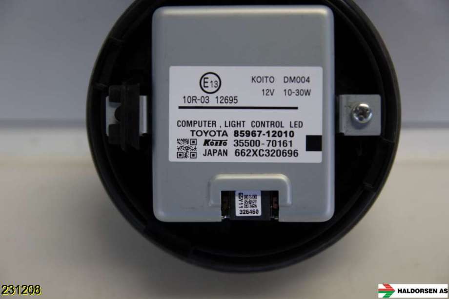 Styreenhet xenon/ballast til Toyota Land Cruiser 150, 2014-->> (Fase 2)  (TOYOTA|8110760G60)