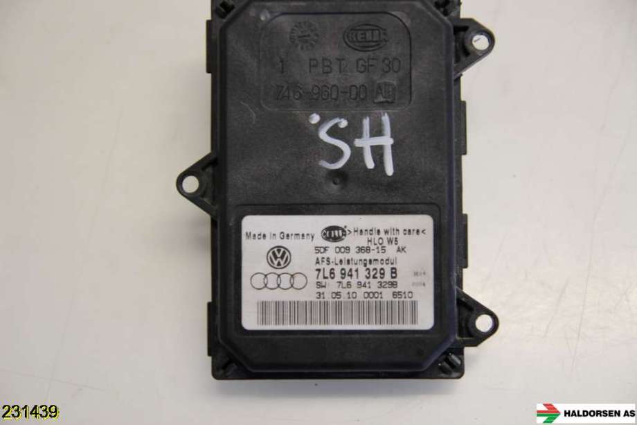 Styreenhet xenon/ballast til Škoda Octavia 2009-2013 (Type II, Fase 2)  (SKODA|7L6 941 329 B|)