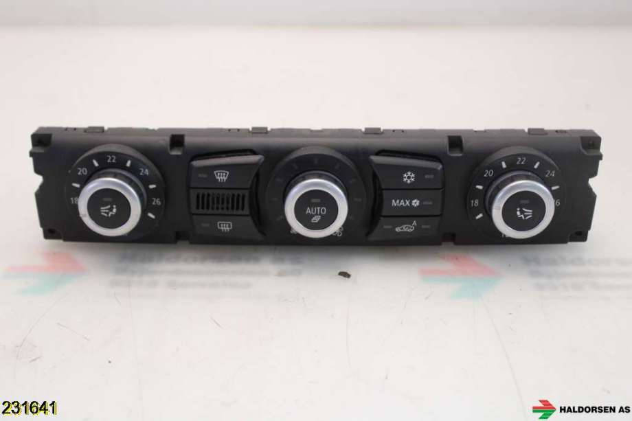 Varmeapparat betjening til BMW 5-Serie 2003-2010 (E60/E61) (E60/E61) (BMW|64 11 9 248 708|)