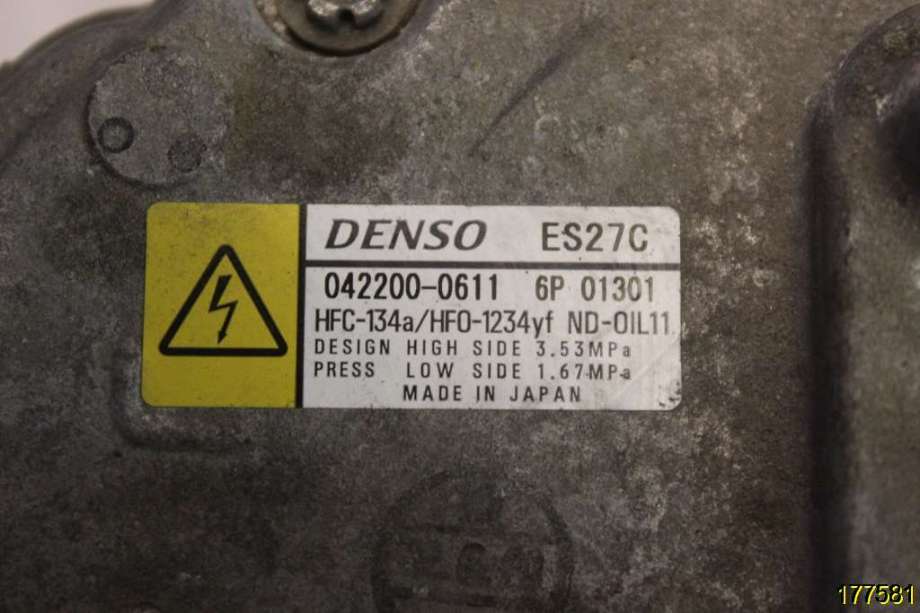 Aircondition kompressor til Lexus RX 2009-2015 (Type III) (AL10) (AL10) (LEXUS|042200-0611|)