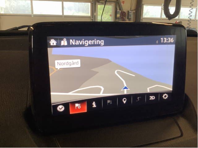 Multimedia display (MCU - Media Controller Unit) til Mazda CX-3 2015-2022  (MAZDA|D23N-61-1J0|)