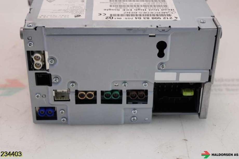 Bilstereo navigasjon til Mercedes E-Klasse 2009-2013 (Fase 1) (W212) (W212) (MERCEDES|A 212 900 41 08||A 212 900 83 04)