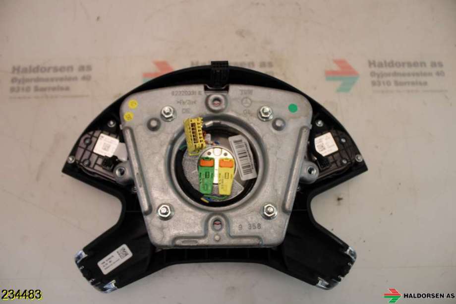 Airbag rattpute til Mercedes E-Klasse 2009-2013 (Fase 1) (W212) (W212) (MERCEDES|A 212 860 01 02|)