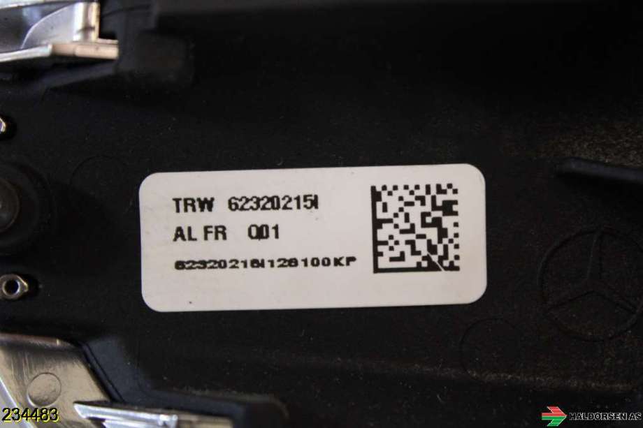 Airbag rattpute til Mercedes E-Klasse 2009-2013 (Fase 1) (W212) (W212) (MERCEDES|A 212 860 01 02|)