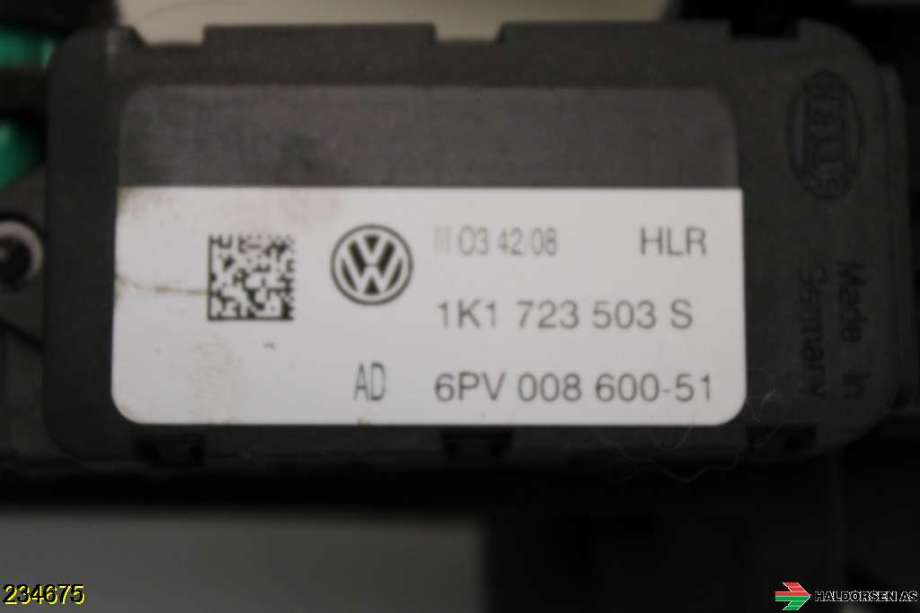 Pedal gass til VW Golf VI 2008-2012  (VOLKSWAGEN|1K1 723 503 S|)