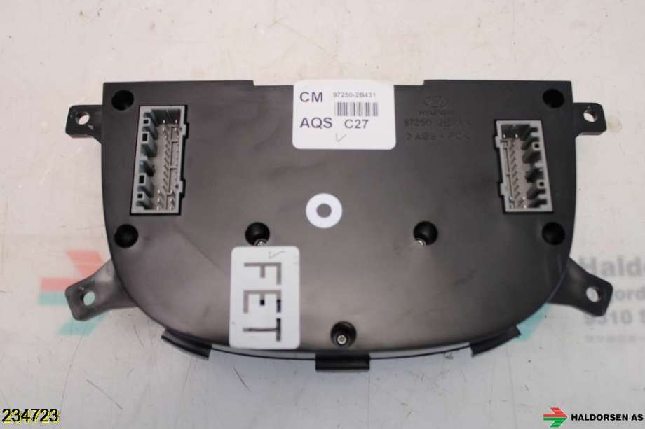 Varmeapparat betjening til Hyundai Santa Fe 2006-2009 (Type II, Fase 1)  (HYUNDAI|97250 2B431CA|)