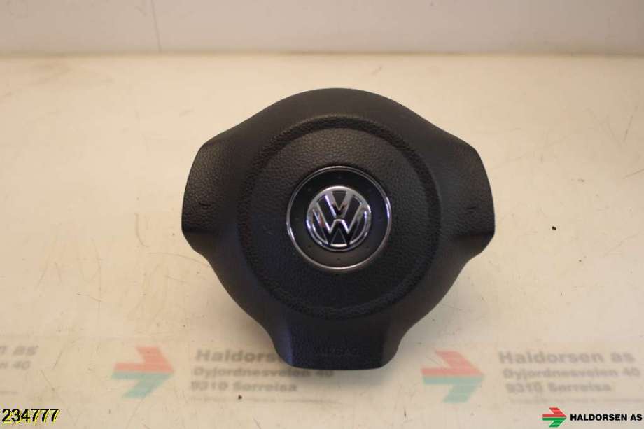 Airbag rattpute til VW Golf VI 2008-2012  (VOLKSWAGEN|1T0 880 201 L  81U|)