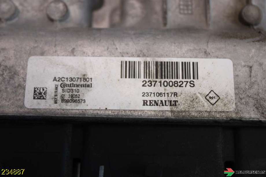 Styreenhet motor til Renault Master 2014-->> (Type III, Fase 2)  (RENAULT||237100827S)